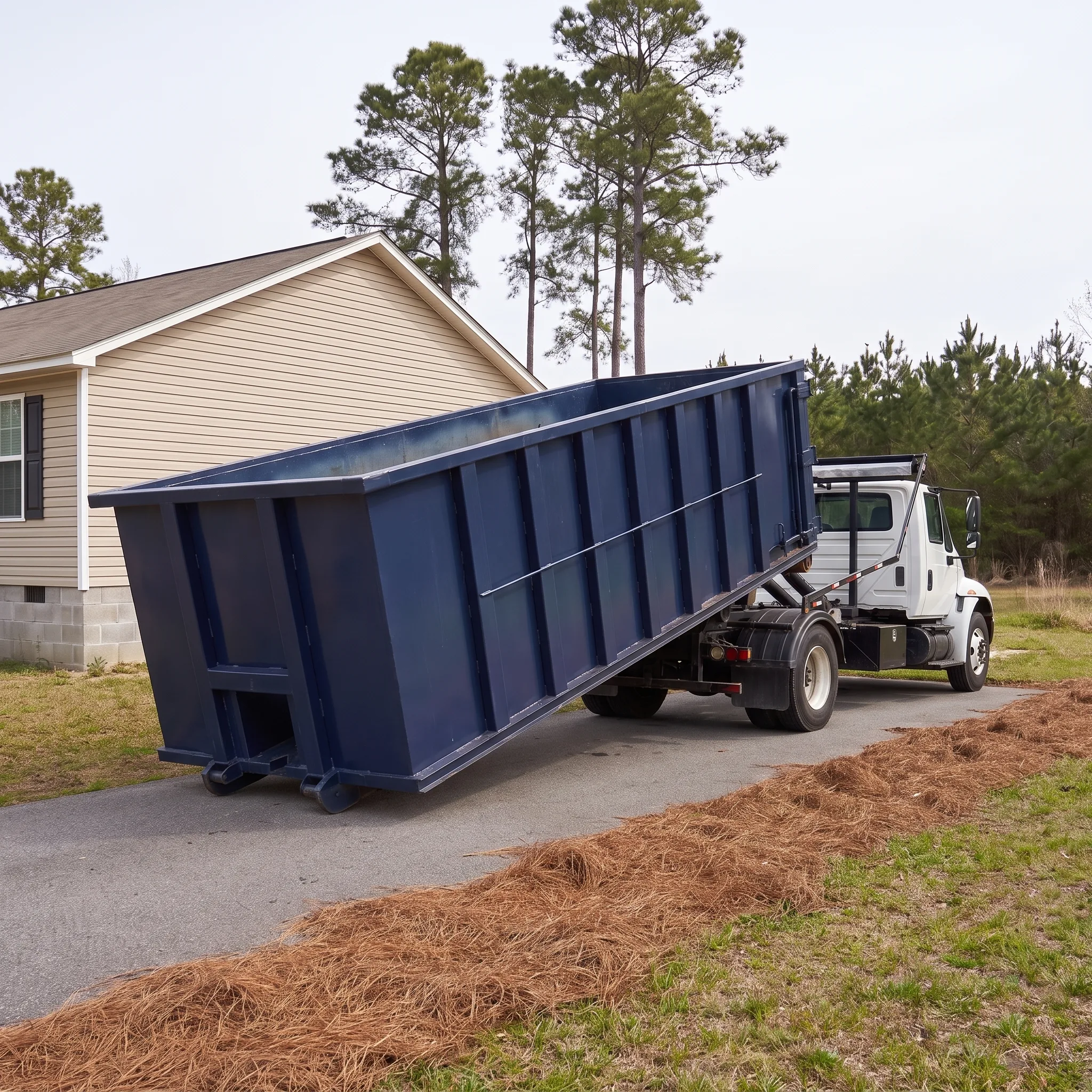 Roll-off dumpster delivery in Arkansas